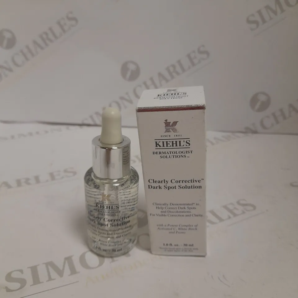 KIEHL'S CLEARLY CORRECTIVE DARK SPOT SOLUTION - 30ML