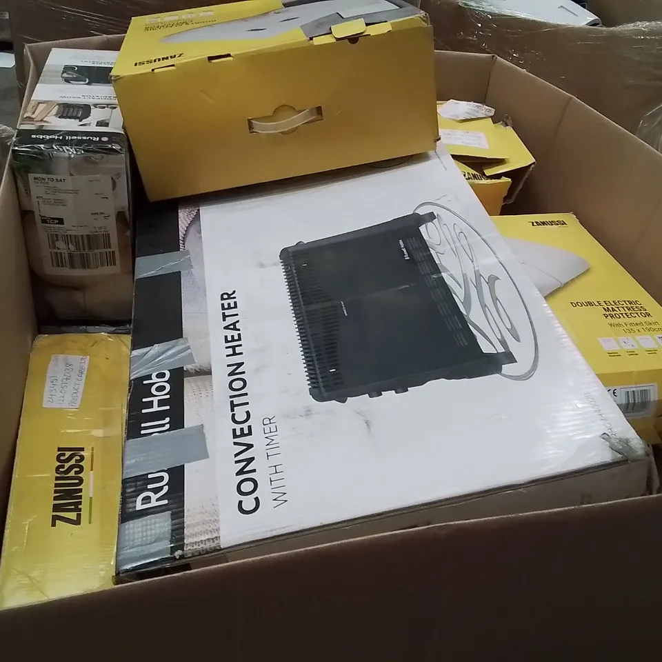 PALLET CONTAINING A LARGE QUANTITY OF ELECTRICAL PRODUCTS TO INCLUDE;ELECTRIC STOVE FIRE,RADIATOR,ELECTRIC MATTRESS PROTECTOR