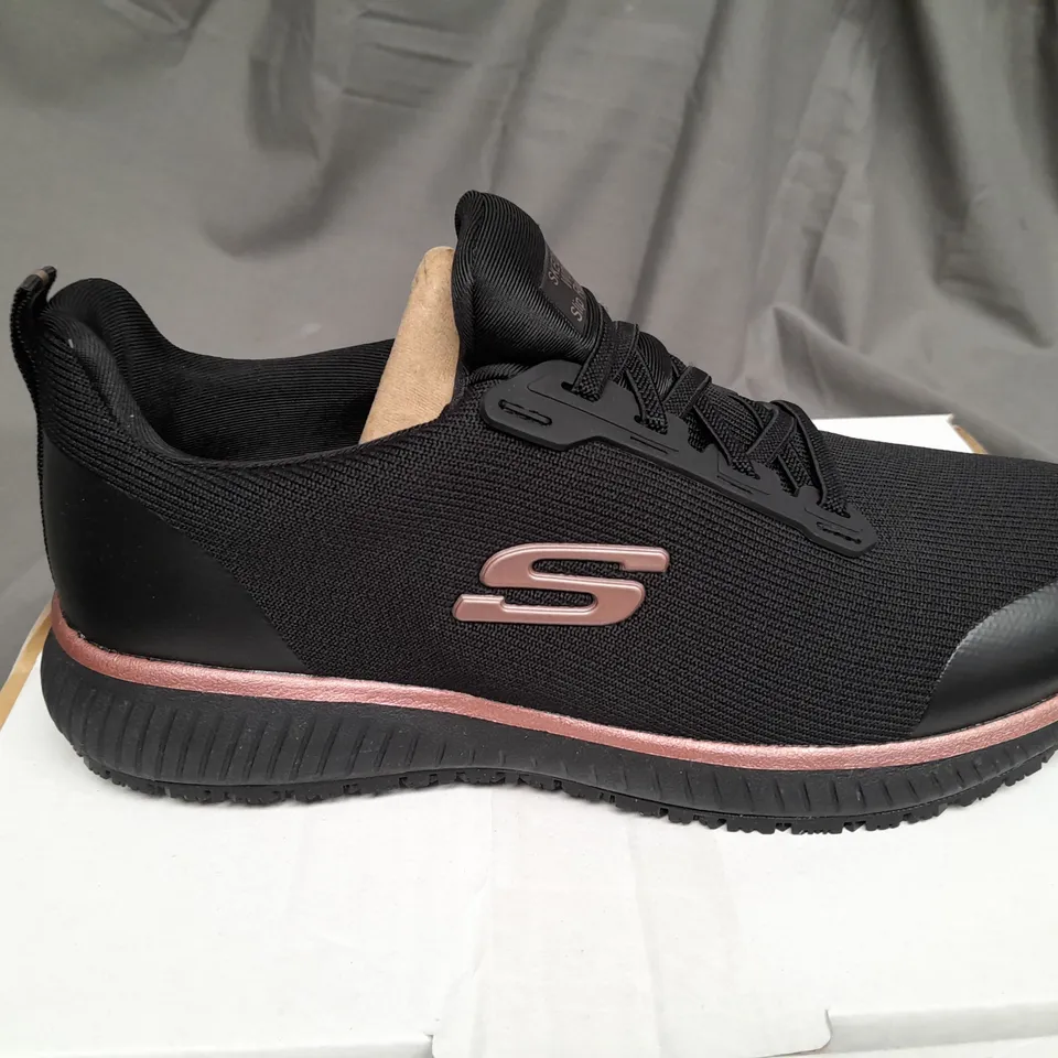 SKETCH SQUAD  WORK TRAINER BLACK SIZE 5
