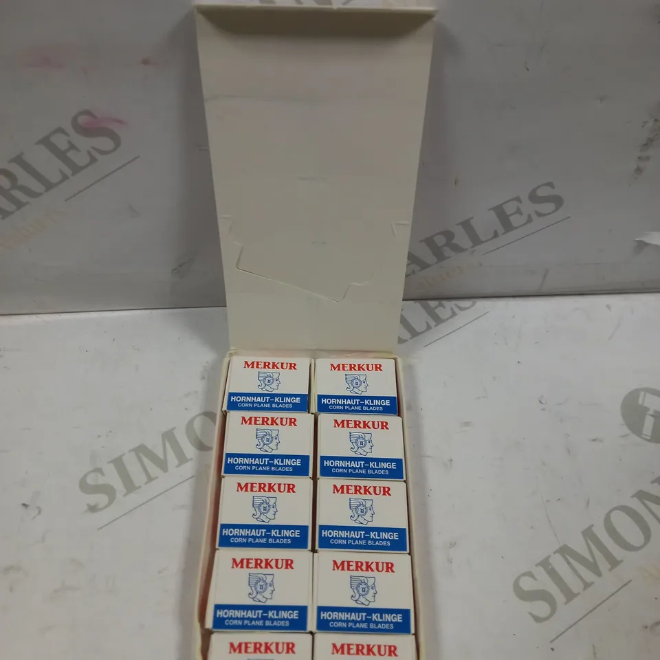 MERKUR SOLINGEN CORN BLADES - 100 PACK 