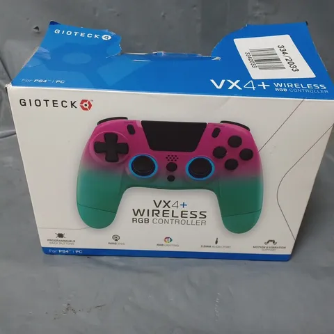 GIOTECK VX4+ WIRELESS RBG CONTROLLER