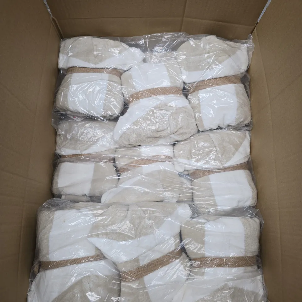 LARGE BOX OF APROX 40 ASSORTED BEACH PONCHOS 