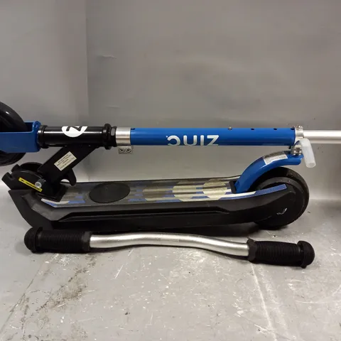 ZINC E4 MAX ELECTRIC SCOOTER - BLUE