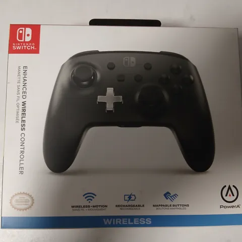 FOUR BRAND NEW POWERA ENHANCED WIRELESS CONTROLLER FOR NINTENDO SWITCH – BLACK (BOXED)