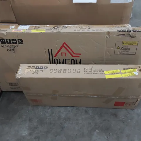 BOXED L-SHAPE DESK (2 BOXES)