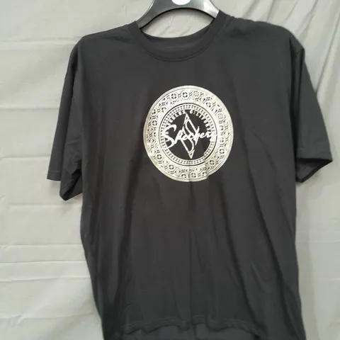 SKECHERS BLACK T-SHIRT SIZE M