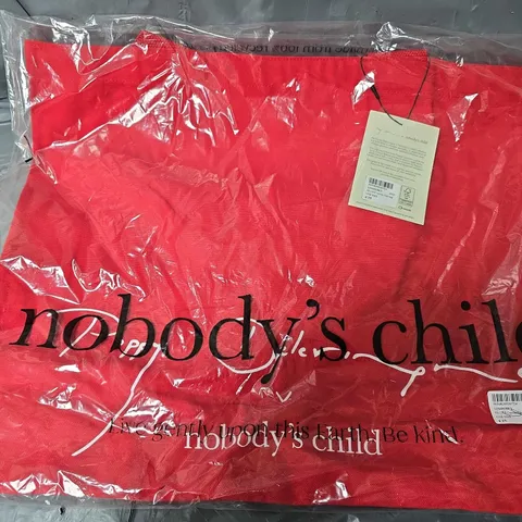 SEALED NOBODYS CHILD CANVAS TOTE BAG 