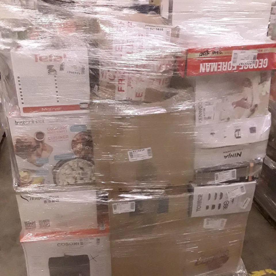 PALLET OF APPROXIMATELY 33 ASSORTED UNTESTED RAW RETURN HOMEWARE AND ELECTRICAL TO INCLUDE;