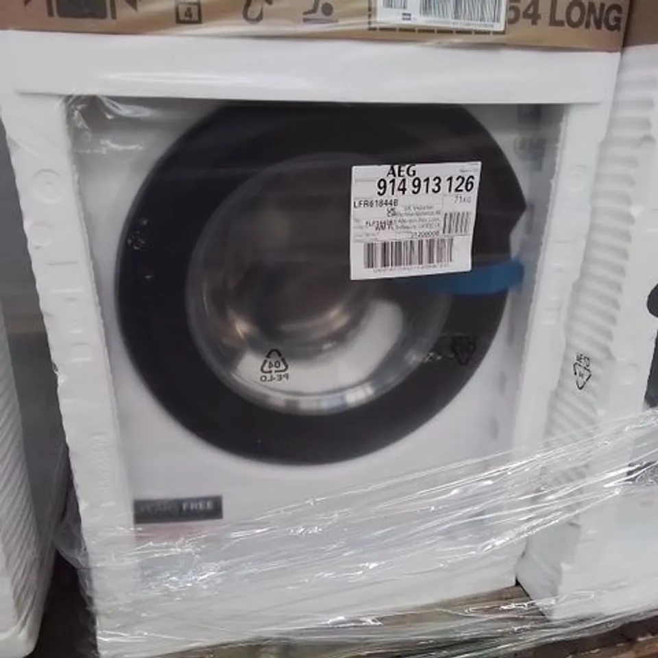 AEG PROSENSE TECHNOLOGY 8KG WASHING MACHINE WITH 1400 RPM - WHITE - A RATED Model LFR61844B RRP £542