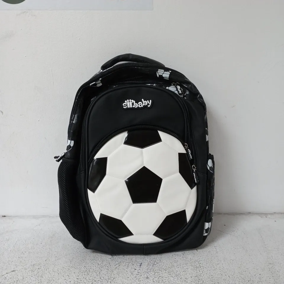 KIDS' BACKPACK WITH FOOTBALL/SOCCER BALL FRONT DESIGN