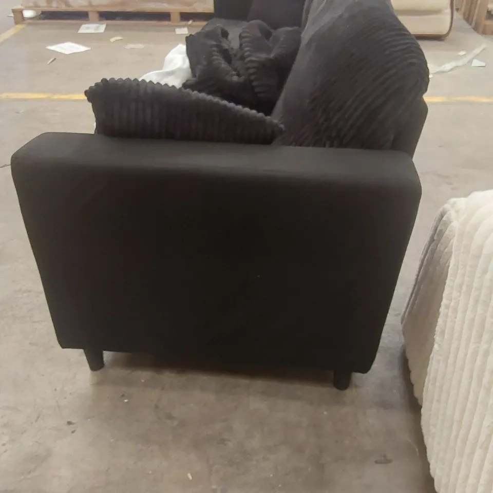 QUALITY DESIGNER CORDUROY 4 SEATER SOFA