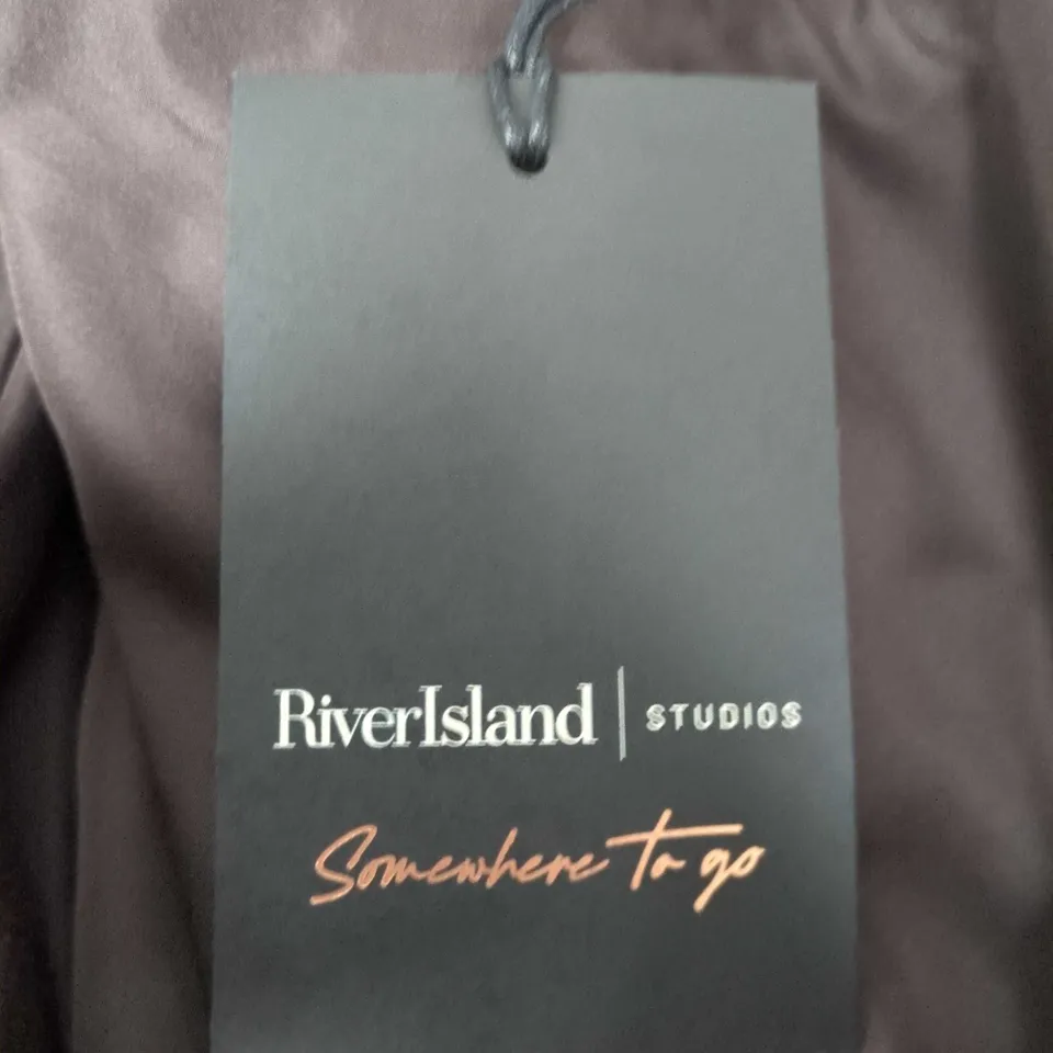 RIVER ISLAND STUDIOS WOMEN'S COAT – UK 12 – SOMEWHERE TO GO 