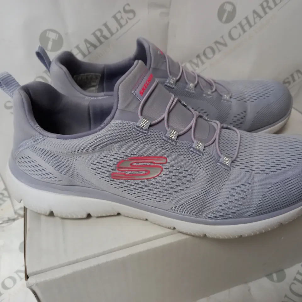 SKECHERS PURPLE TRAINERS SIZE 6