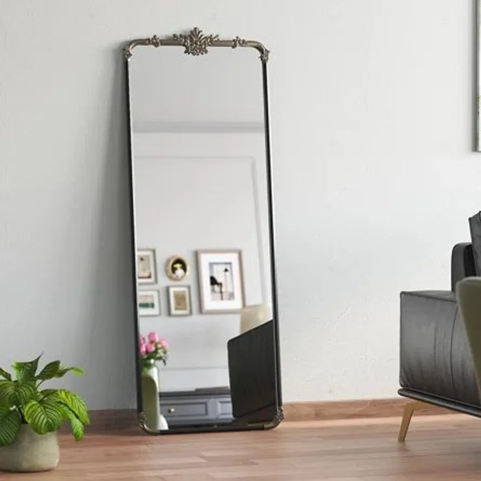 BOXED MIKAC METAL RECTANGLE WALL MIRROR (1 BOX)