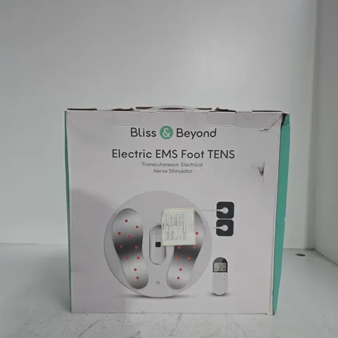 Bliss & Beyond Electric EMS Foot TENS Nerve Stimulator (Boxed)