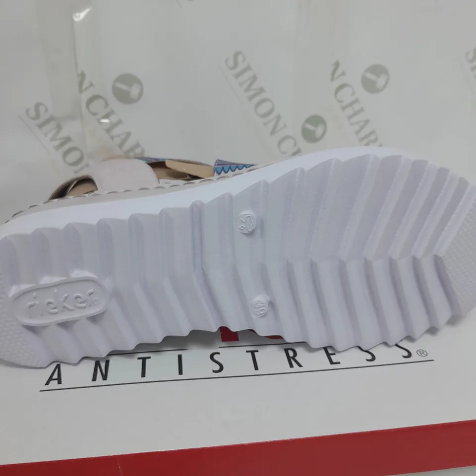 BOXED RIEKER ANTISTRESS SANDALS - SIZE 6