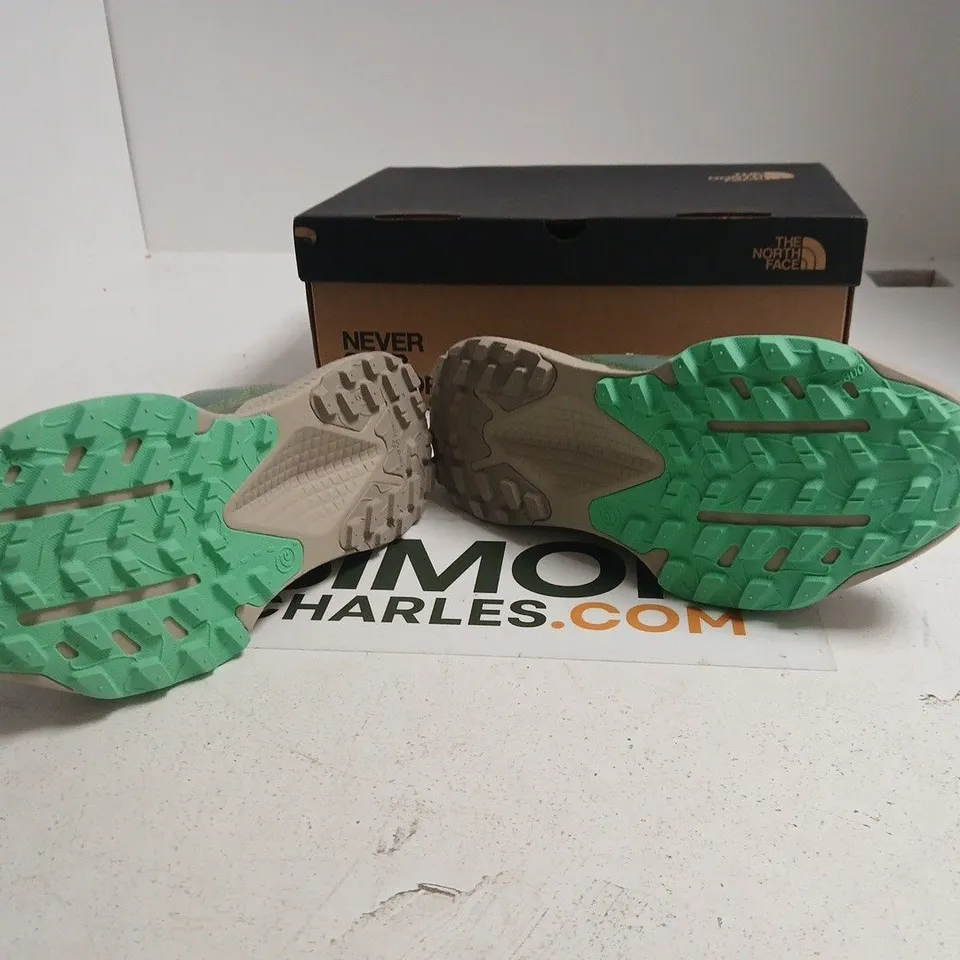 THE NORTH FACE WOMEN'S ALTA MESA 500 SHOES – GREY/GREEN (UK 5 / EU 38) BOXED