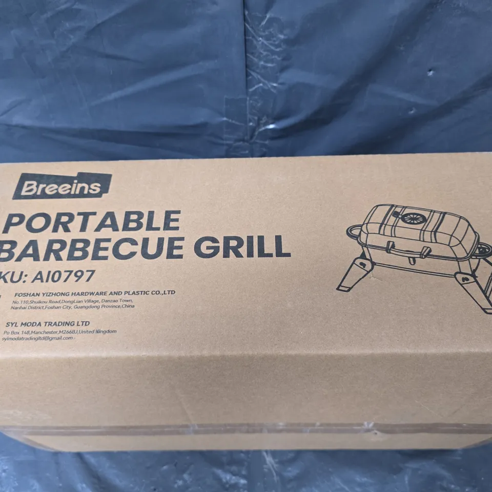 BOXED BREEINS PORTABLE BARBECUE GRILL