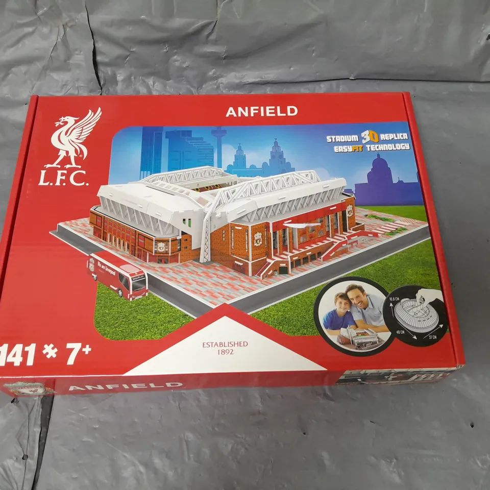 LIVERPOOL FOOTBALL CLUB ANFIELD STADIUM 3D REPLICA MODEL KIT AGE 7+