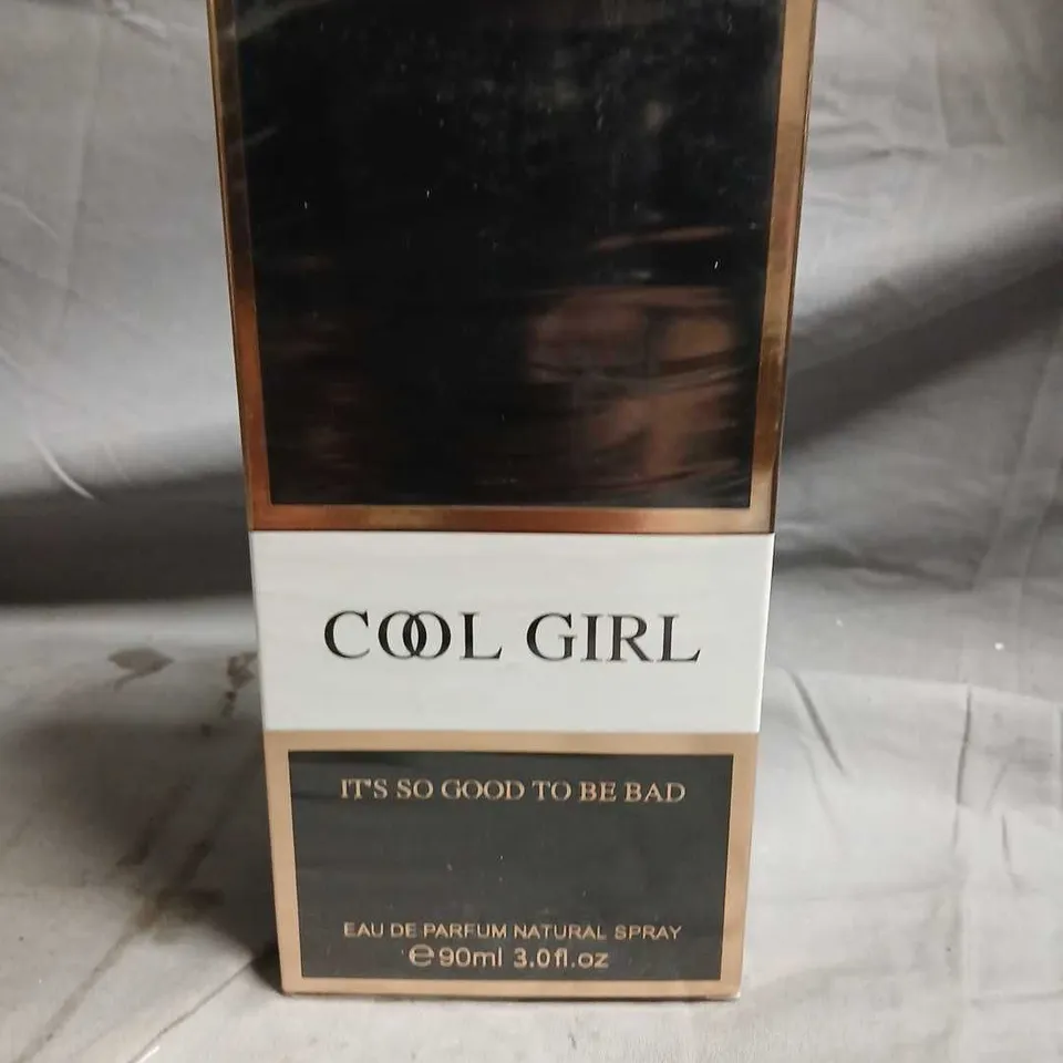 BOXED AND SEALED COOL GIRL ITS SO GOOD TO BE BAD EAU DE PARFUM 90ML