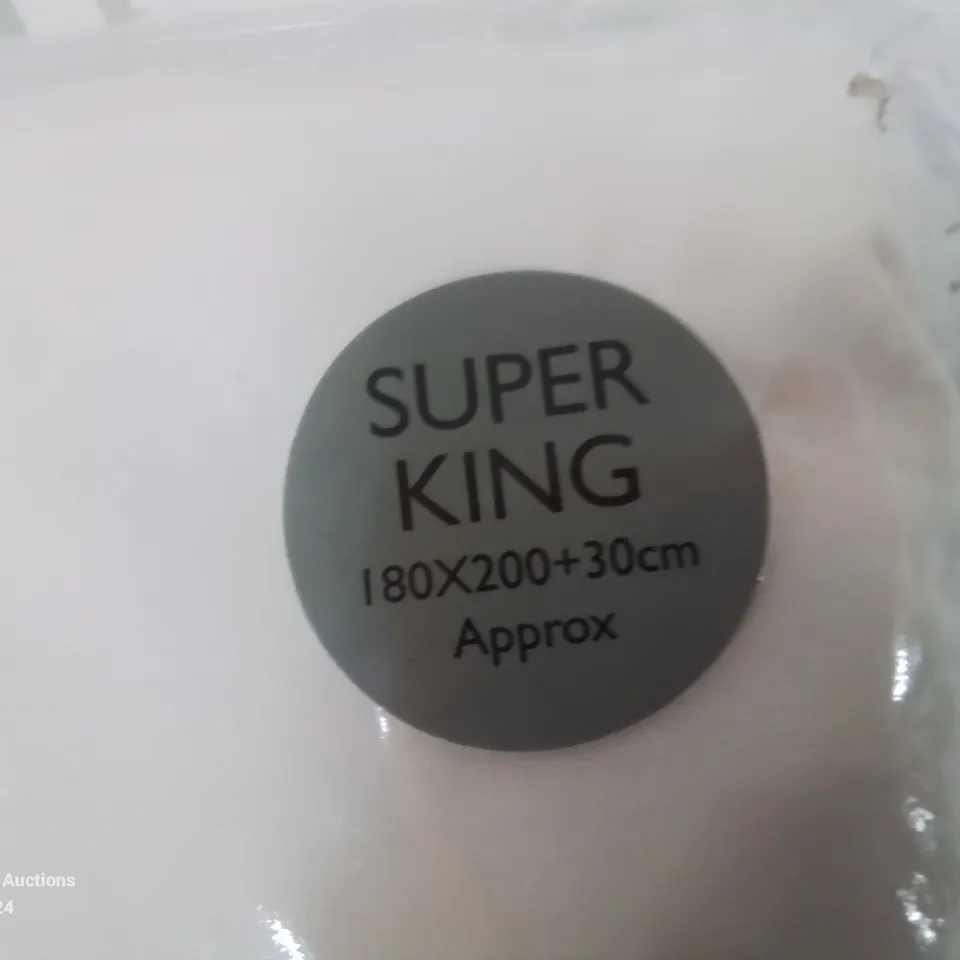 BAGGED AIRCOMFORT HYPOALLERGENIC SUPERKING MATTRESS COVER 