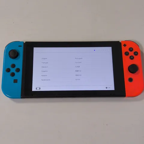 UNBOXED NINTENDO SWITCH HAC-001(-01) HANDHELD GAMING CONSOLE