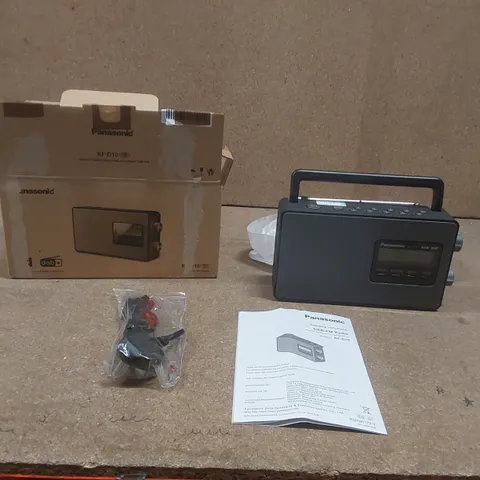 BOXED PANASONIC DAB+ RF-D10 RADIO