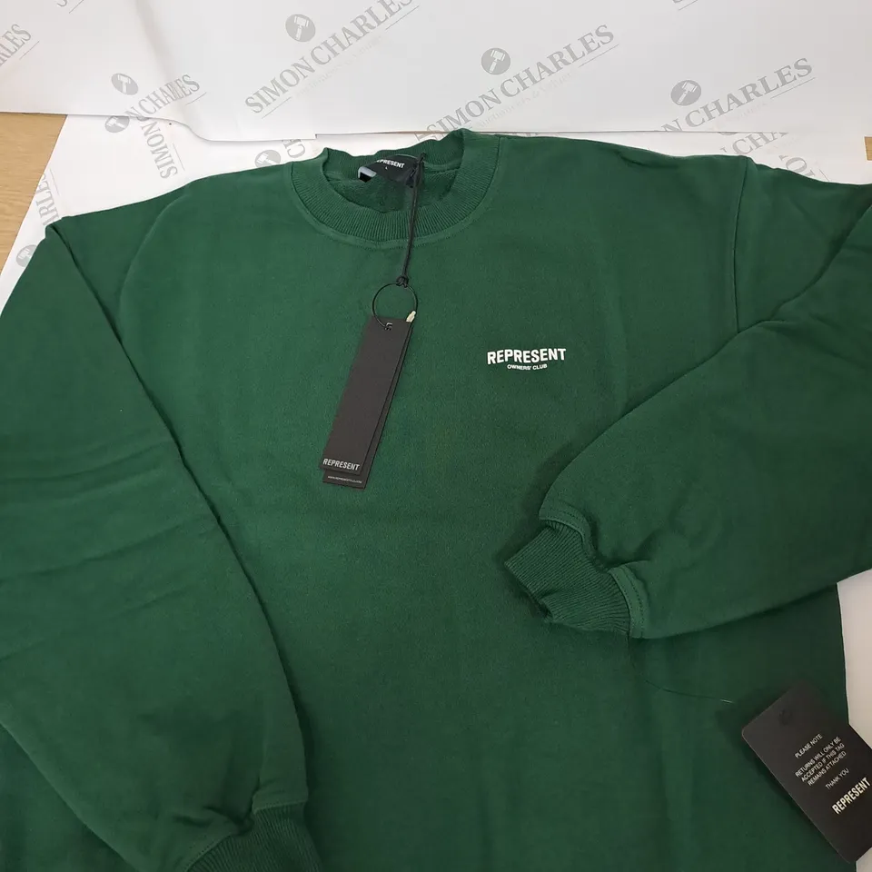 REPRESENT OWNERS CLUB SWEATER SIZE L