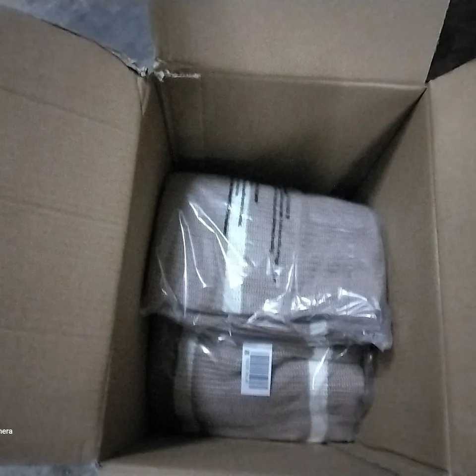 BOX OF APPROXIMATELY 8 BRAND NEW NINA LEONARD BEIGE COTTON CARDIGANS