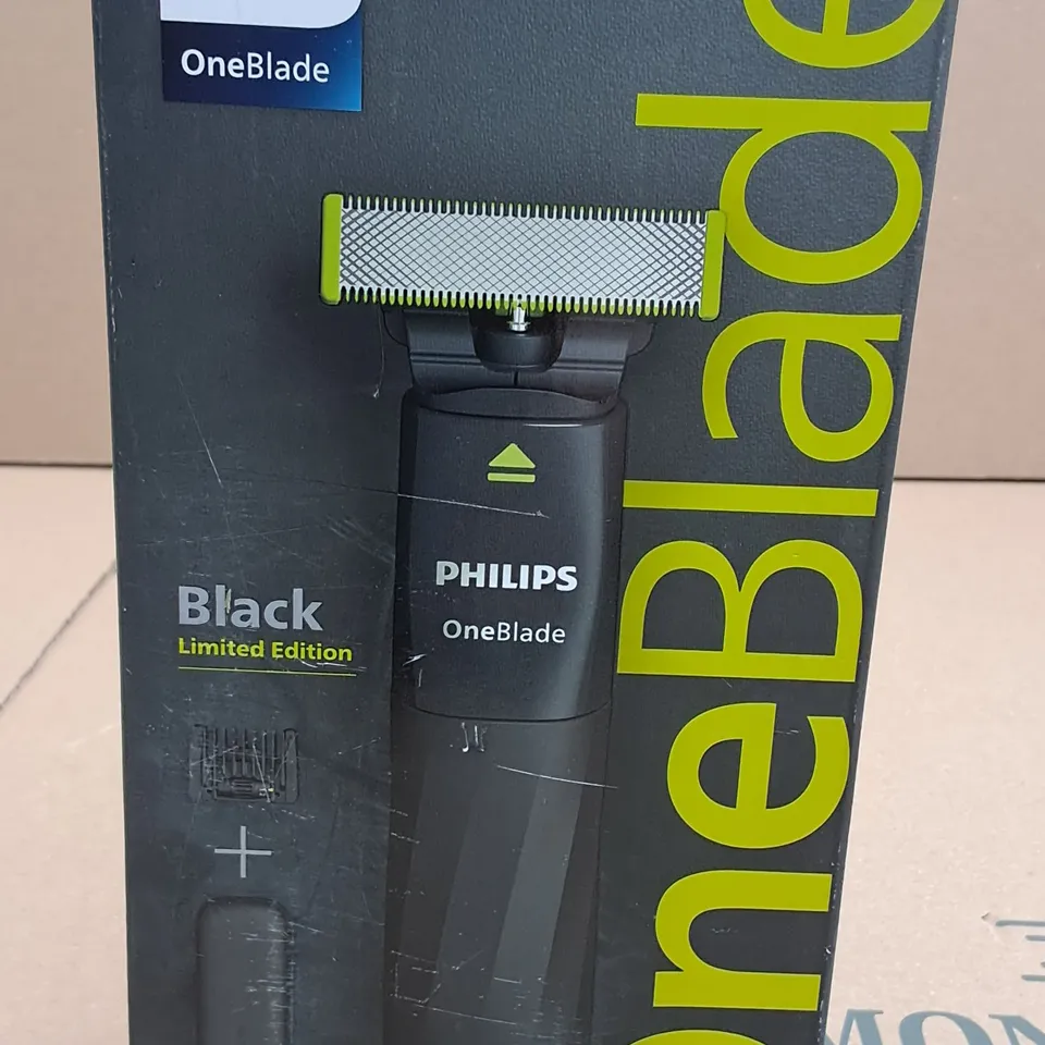 PHILIPS ONE BLADE BLACK LIMITED EDITION SHAVER