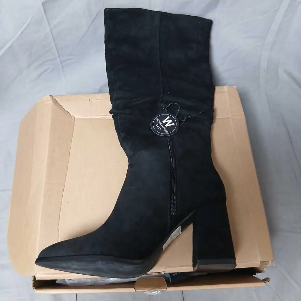VERY WHLCJ WOMEN'S BLACK KNEE-HIGH BOOTS – SIZE 5