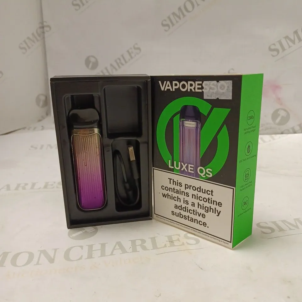 BOXED VAPORESSO LUXE QS - SUNSET VIOLET. 