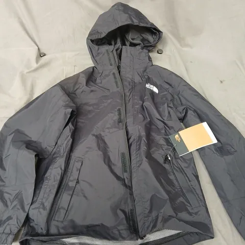 THE NORTH FACE BOYS ANTORA RAIN JACKET IN BLACK - LARGE