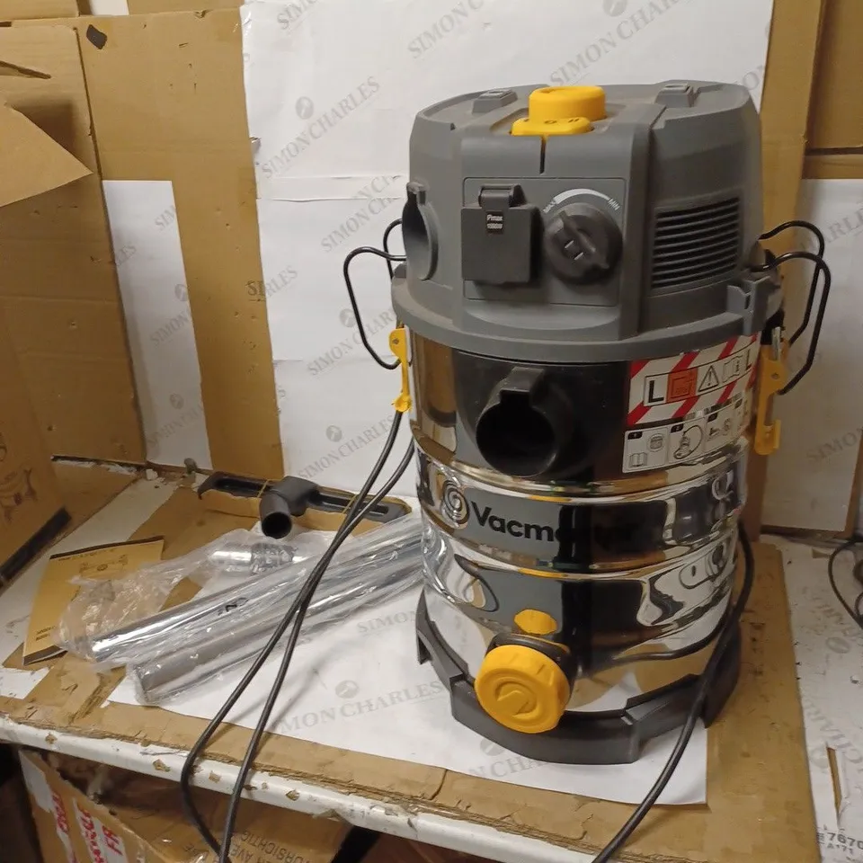 VACMASTER L CLASS DUST EXTRACTOR 240V | INDUSTRIAL WET AND DRY VACUUM CLEANER