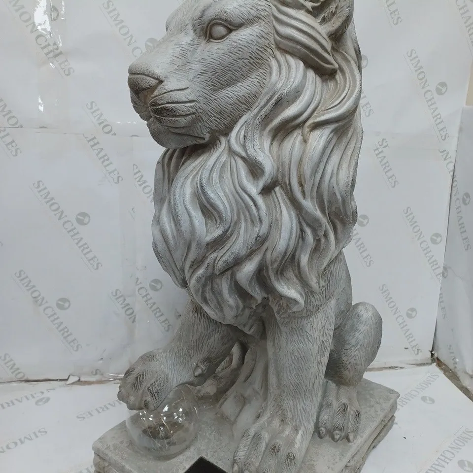 BOXED MY GARDEN STORIES LION SCULPTURE - COLLECTION ONLY