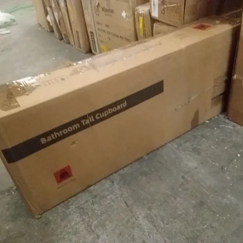 BOXED BATHROOM TALL CUPBOARD (1 BOX)