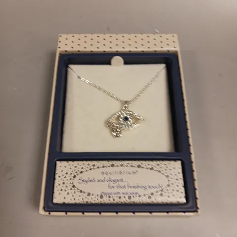 EQUILIBRIUM CRYING EYE PENDANT NECKLACE