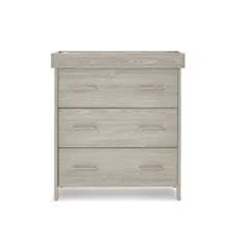 BOXED OBABY NIKA CHANGING UNIT - GREY WASH (2 BOXES)