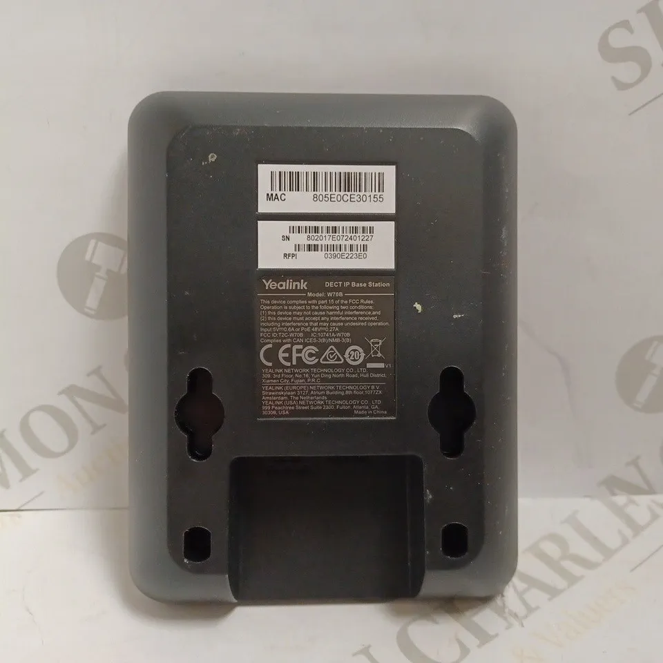YEALINK DECT IP STATION - BLACK