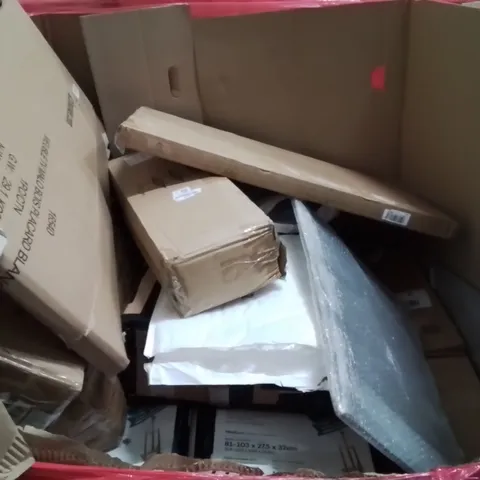 PALLET OF ASSORTED HOUSEHOLD GOODS AND PRODUCTS TO INCLUDE;CROCKPOT SLOW COOKER,KIDS TRICYCLE WITH PUSH HANDLE,MINI FRIDGE