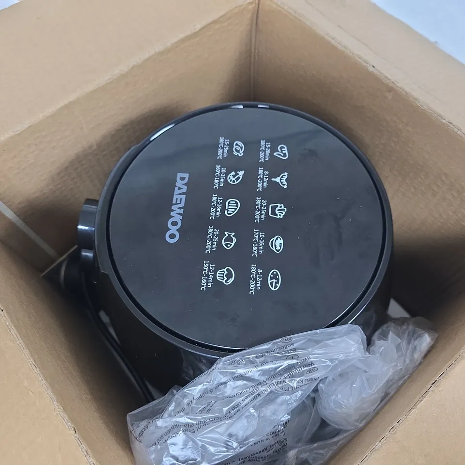 BOXED DAEWOO 2.5L CONTACT AIR FRYER