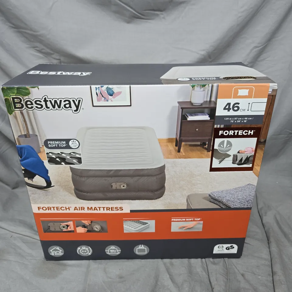 BESTWAY FORTECH AIR MATTRESS – 1.91M X 97CM X 46CM