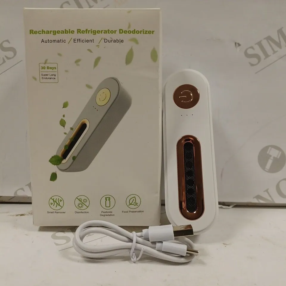 RECHARGEABLE REFRIGERATOR DEODORIZER