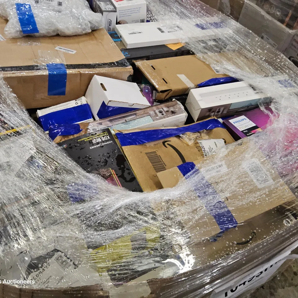 PALLET OF APPROXIMATELY 146 UNPROCESSED RAW RETURN HIGH VALUE ELECTRICAL GOODS TO INCLUDE;