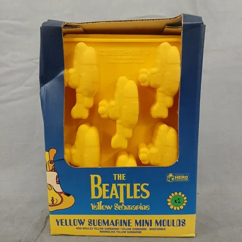 THE BEATLES YELLOW SUBMARINE MINI MOULDS