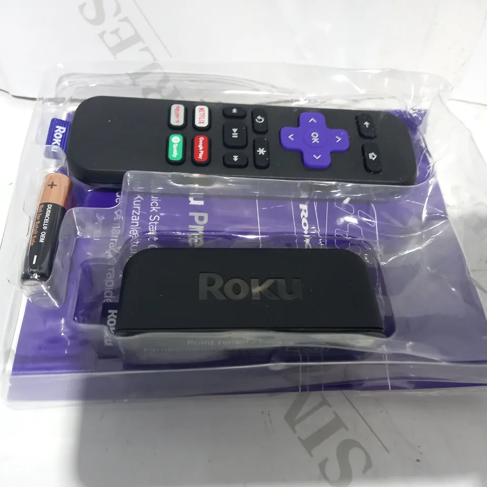 ROKU PREMIERE STREAMING DEVICE