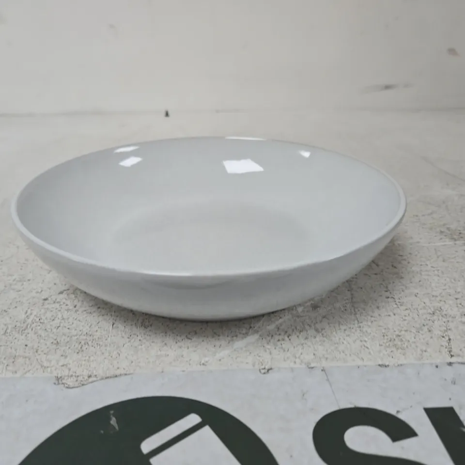 BOX OF 4 COTTON WHITE PASTA BOWLS