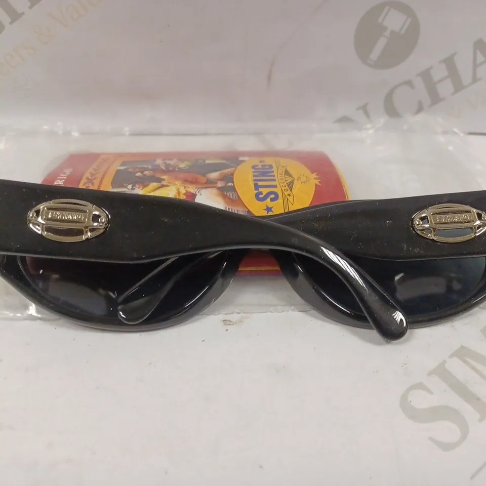 BOX OF APPROX 10 STING 6070 BLACK SUNGLASSES 