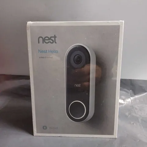 SEALED NEST HELLO VIDEO DOORBELL 