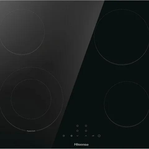 BOXED HISENSE E6422SC 60CM CERAMIC HOB - BLACK